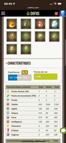 Dofus comptes lvl 200 - lvl, et
